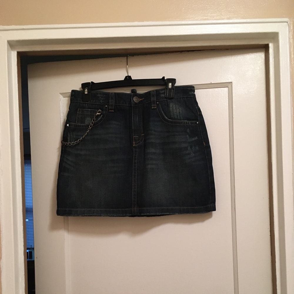 Jean Mini Skirt